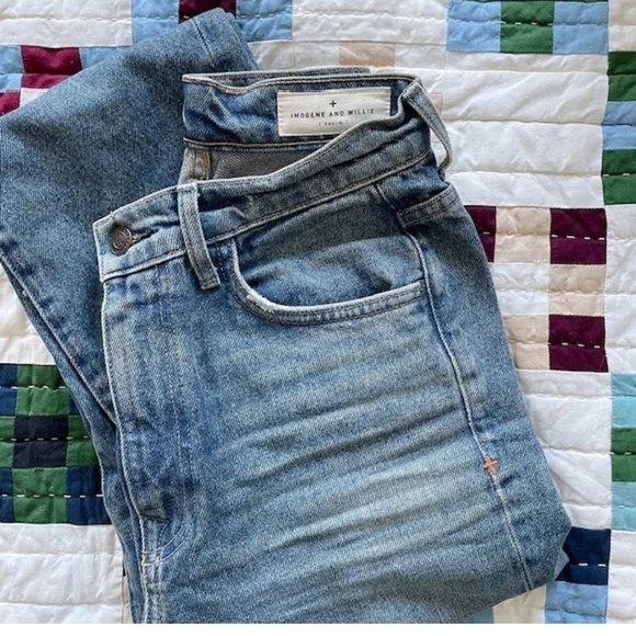 imogene + willie Blue High Rise Women Jeans - Picture 9 of 15